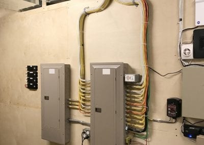Image of Residential Electrical Panels and Mechanical Room