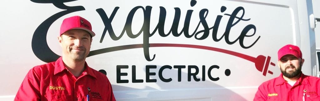 Image of Dustin Prete and Bryan Kenly of Exquisite Electric Home Residential Electrical Services