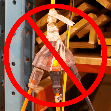 Five Simple Extension Cord Rules to Improve Work Site Safety