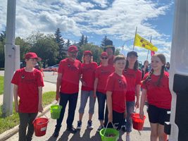 image of Exquisite Electric' Candy Crew for the 2022 Okotoks Parade